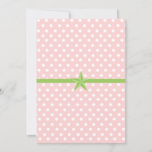 Invitation Fille nautique (Dos)