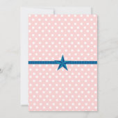 Invitation Fille nautique (Dos)