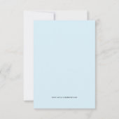 Invitation fille ou garçon AUTRE ÂGE crème glacée ANNIVERSAIR (Dos)