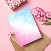 Invitation Fille ou garçon bébé éléphant Genre Reveillez Invi