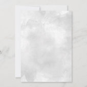 Invitation Fille ou garçon Citrouille d'automne Fête de révél (Dos)