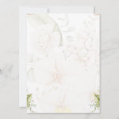 Invitation Fille Première Année En Bas (Dos)