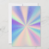 Invitation Fille Roller Patinage Anniversaire (Dos)