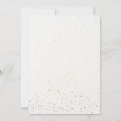 Invitation Fille Rose Floral Tea Party Anniversaire (Dos)