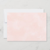 Invitation Fille Woodland Photo Première fête d'anniversaire (Dos)