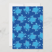 Invitation Filles 10e anniversaire Pool Party (Dos)