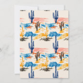 Invitation Filles à mâchoires modernes Ligne Danse Adulte Fêt (Dos)