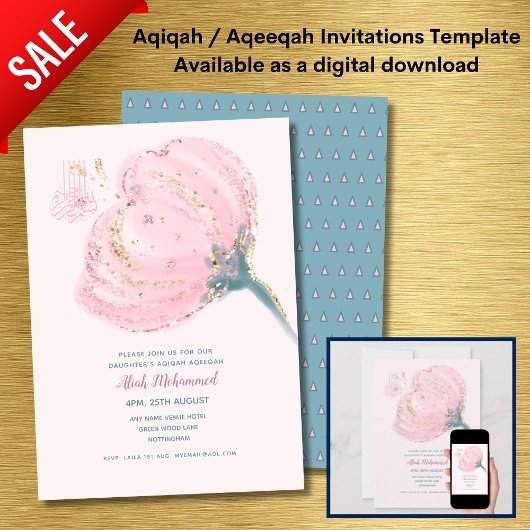 Invitation Filles Aqiqa