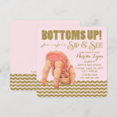 Invitation Filles, cul sec, Sip and See (Devant / Derrière)