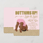 Invitation Filles, cul sec, Sip and See (Devant / Derrière)
