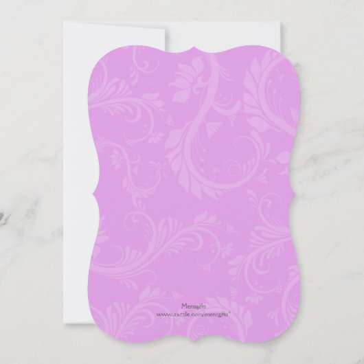 Invitation Filles de la colombe de confirmation de la communi (Dos)