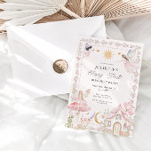 Invitation Filles Fairy Premier Jardin Magique Anniversaire