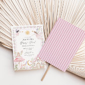 Invitation Filles Fairy Premier Jardin Magique Anniversaire