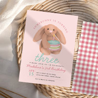 Filles Fantaisiste Mignon Lapin Rose et Gâteau Ann