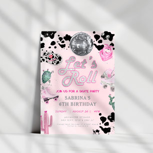 Invitation Filles filles roses godeilles Anniversaire