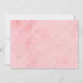 Invitation Filles Hiver ONE derland Woodland Premier annivers (Dos)