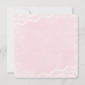 Invitation Filles Il était une fois Princesse Fête d'annivers (Dos)