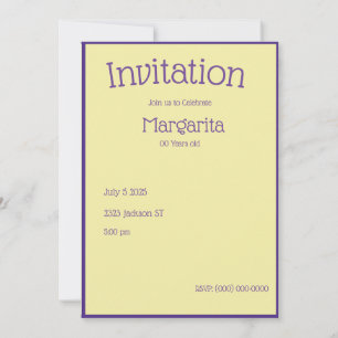 INVITATION FILLES MAKEUP
