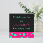 Invitation "Filles Night Out/Bachelorette Party" (Debout devant)