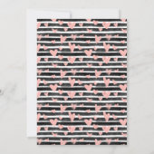 Invitation Filles Nuit Coeurs manuscrits de la Saint-Galentin (Dos)