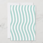 Invitation Filles Plongeons Cinq 5ème Océan Rose Dolphin Mer (Dos)