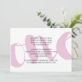 Invitation Filles Premier anniversaire (Debout devant)