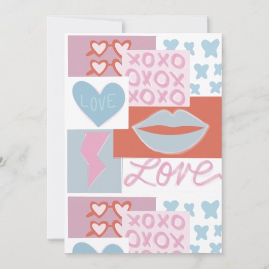 Invitation Filles preppy fête d'anniversaire (Dos)