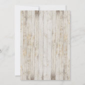 Invitation Filles rose photo Anniversaire Recherché (Dos)