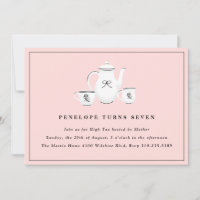 Filles sophistiquées High Tea Fête d'anniversaire