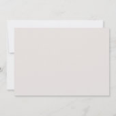 Invitation Filles sophistiquées High Tea Fête d'anniversaire (Dos)