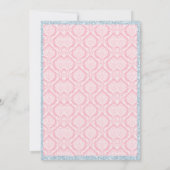 Invitation Filles Tea Party Vintage (Dos)