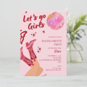 Invitation Filles Veulent Seulement S'amuser Fête d'Enterreme (Debout devant)