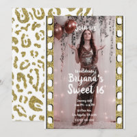 Film de cinéma Hollywood Guépard blanc Sweet 16 Ph