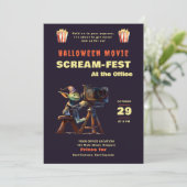 Invitation Films d'horreur de la fête d'Halloween hurler-fest (Debout devant)