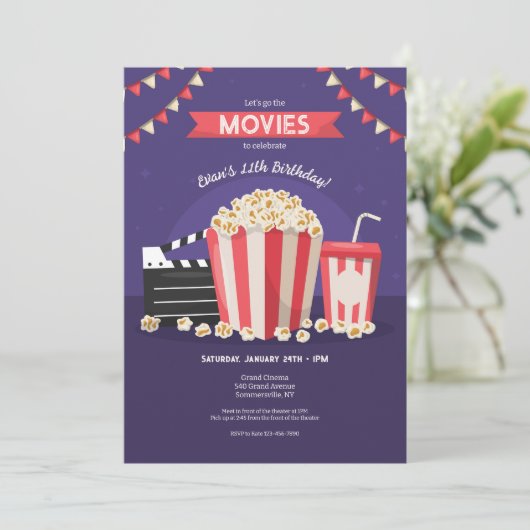 Invitation Films et Popcorn (Debout devant)