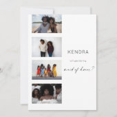 Invitation Filmstrip Be My Maid of Honor Multi Photo (Devant)