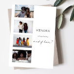 Invitation Filmstrip Be My Maid of Honor Multi Photo<br><div class="desc">Demandez à votre ami ou membre de votre famille d'être dans votre fête de mariage avec un carte photo mémorable et réfléchi avec votre invitation Filmstrip Be My Maid of Honor Multi Photo. Orientation photo horizontale / paysage.</div>