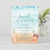 Invitation Fils de plage cocktails été doux 16 (Debout devant)