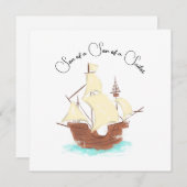 Invitation Fils d'un fils de marin pirate (Devant / Derrière)