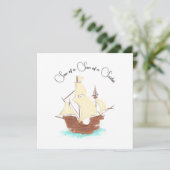 Invitation Fils d'un fils de marin pirate (Debout devant)