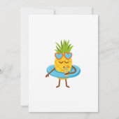 Invitation Fin de la fête d'été (Dos)