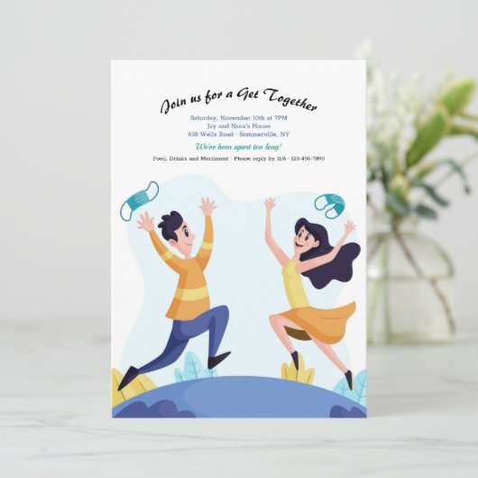 Invitation Fin de la fracture sociale (Debout devant)