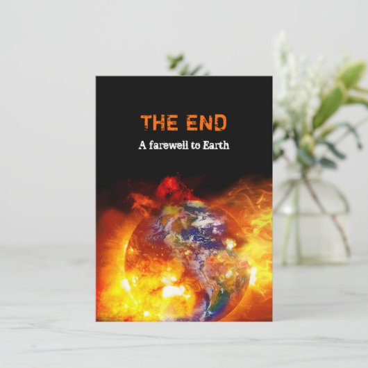 Invitation Fin de l'Apocalypse mondiale (Debout devant)