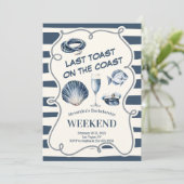 Invitation Fin de semaine de bachelorette côtière de la Marin (Debout devant)