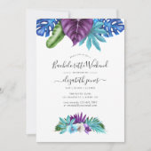 Invitation Fin de semaine de la Bachelorette géométrique des  (Devant)