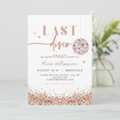 Invitation Fin de semaine de la discothèque Dernière de la di (Debout devant)