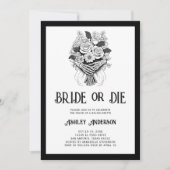 Invitation Fin de semaine de mariage ou de fête de bacheloret (Devant)