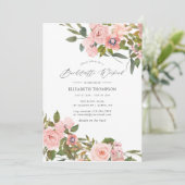 Invitation Fin de semaine des Roses de bachelorette Blush Pin (Debout devant)
