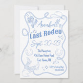 Invitation Fin de semaine du Bachelorette Party de la main de (Devant)