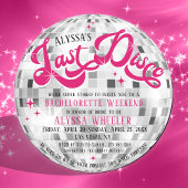 Invitation Fin de semaine du Dernier bal de disco de la marié